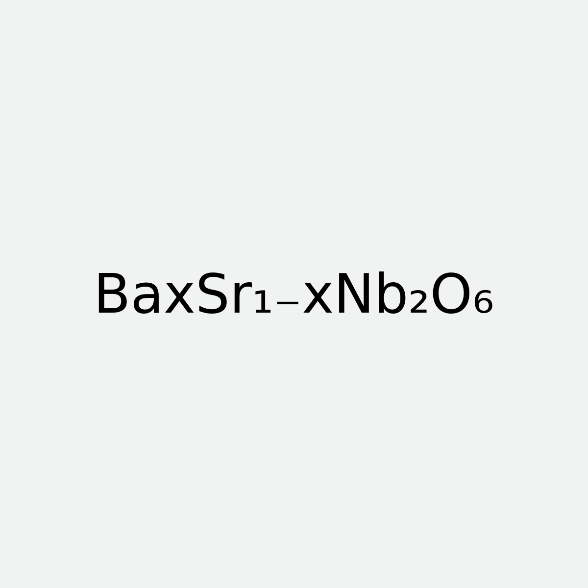 Barium Strontium Niobate