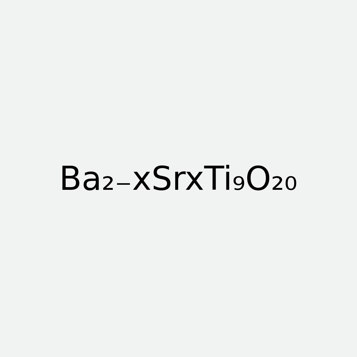 Barium Strontium Titanate
