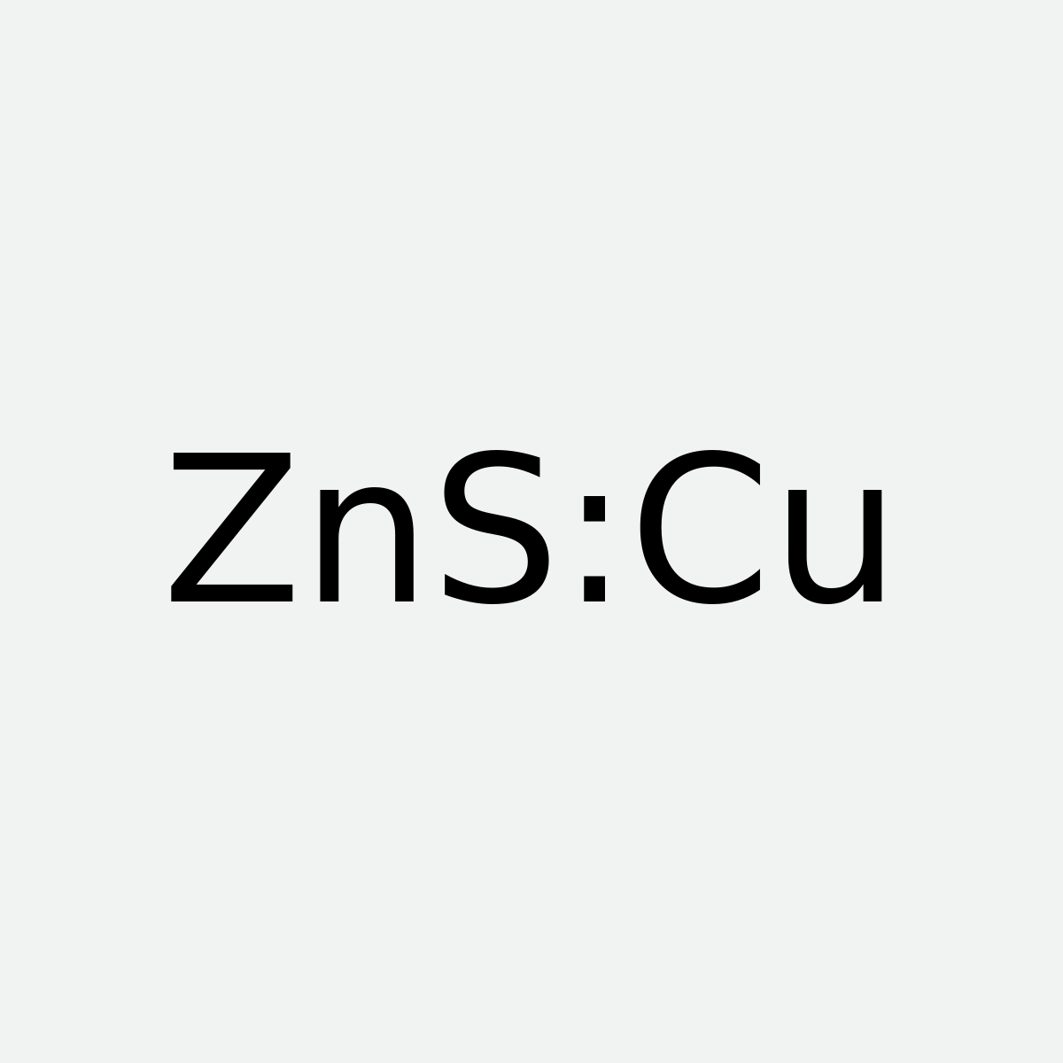 Zinc Sulfide:Copper