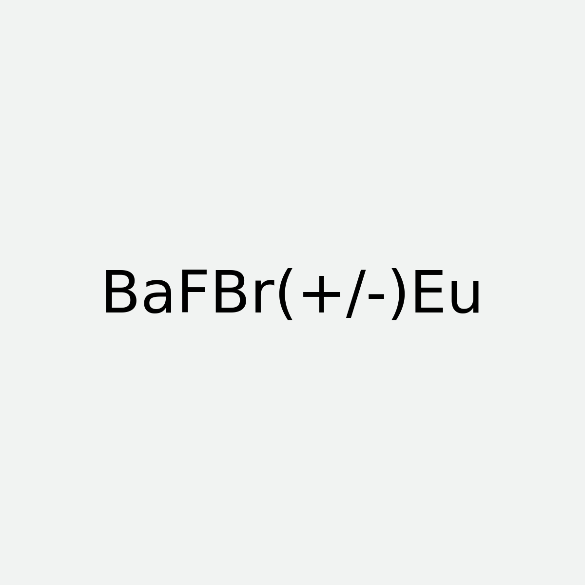 Barium Fluoride Bromide:Eu