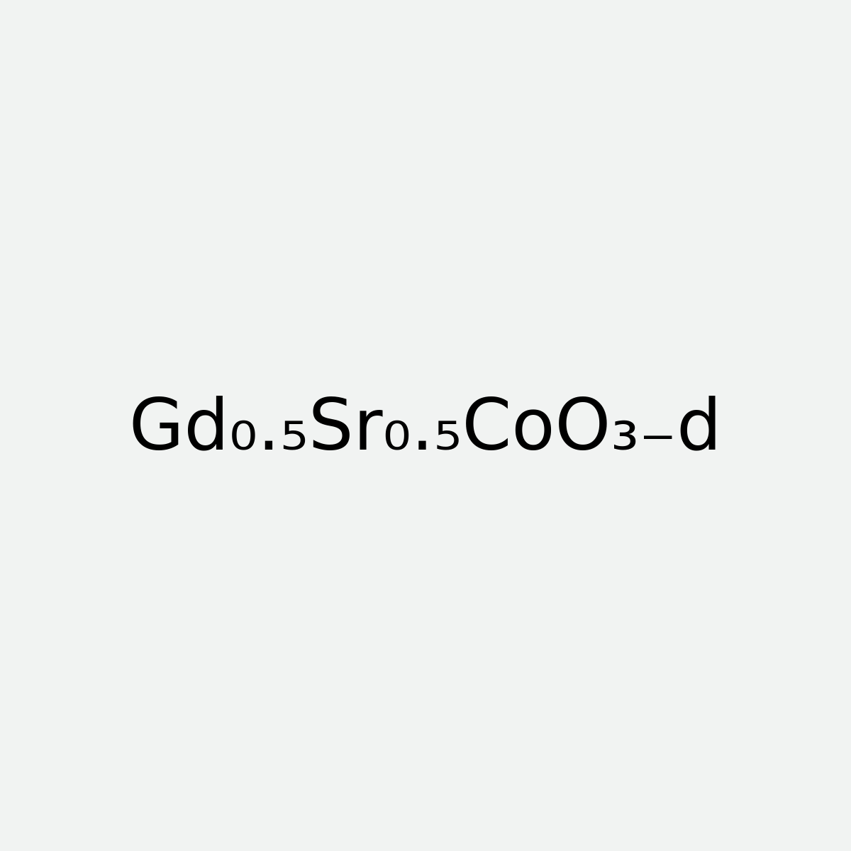 Gadolinium Strontium Cobaltite