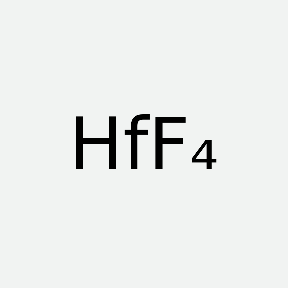 Hafnium Fluoride