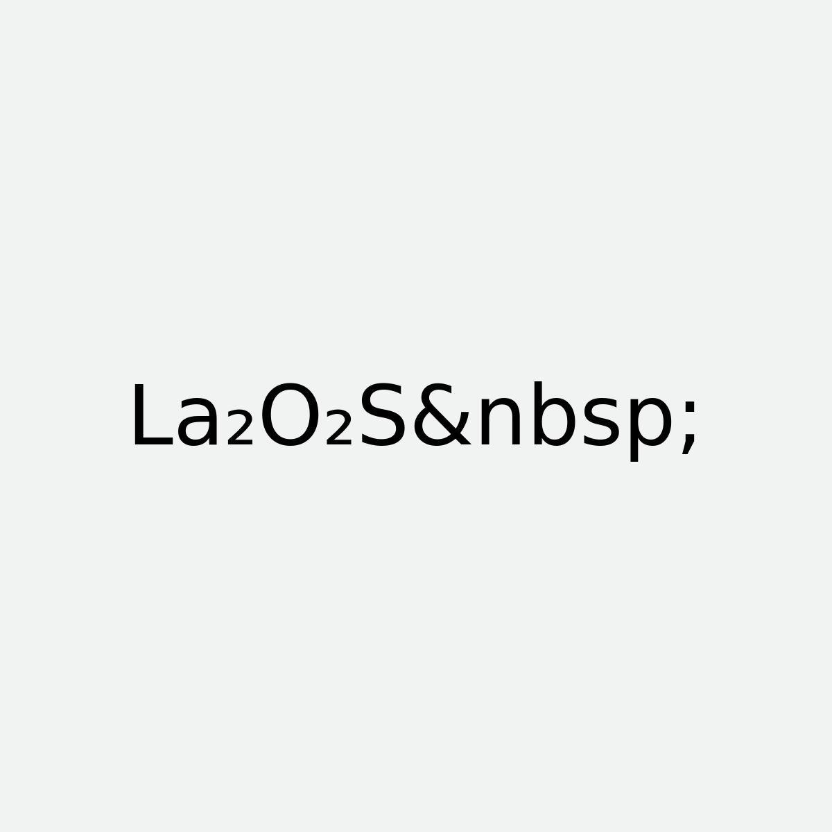 Lanthanum Oxysulfide