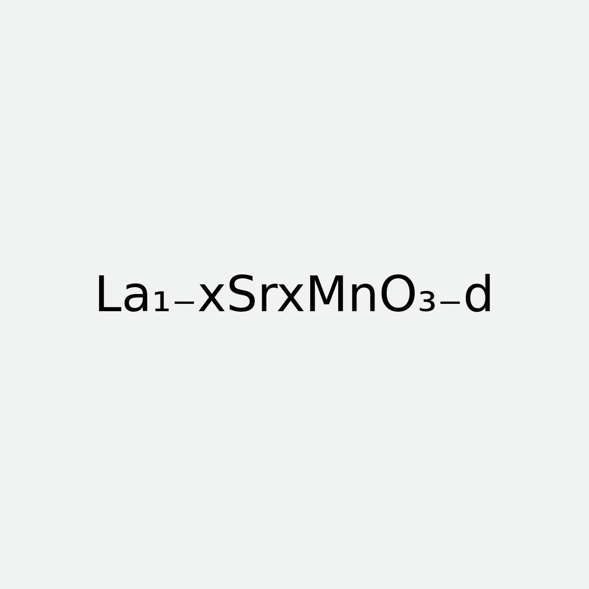 Lanthanum Strontium Manganite