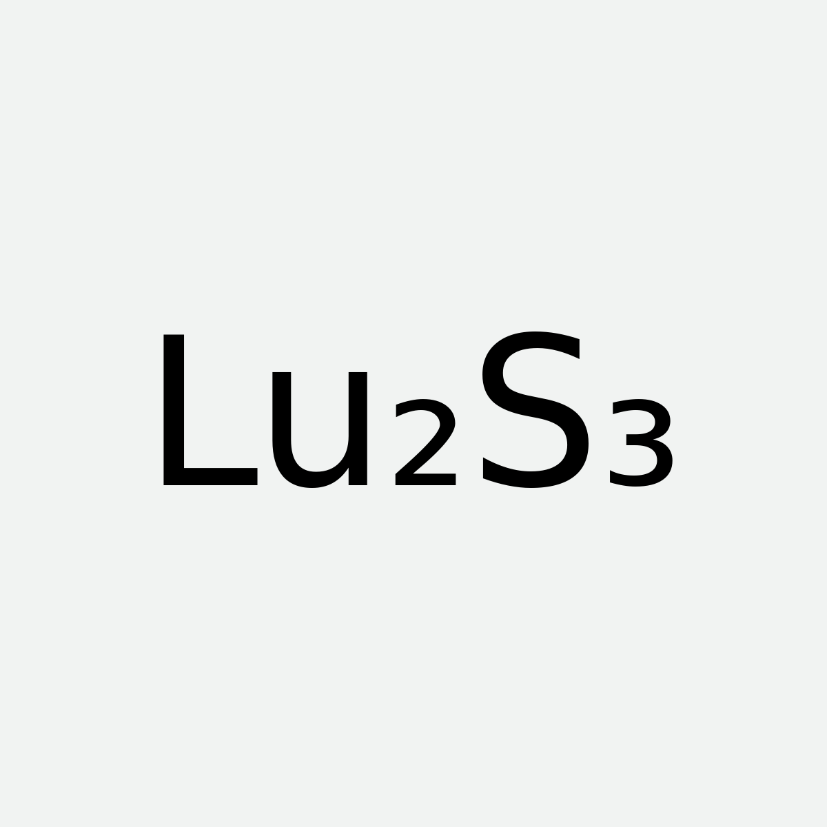 Lutetium Sulfide