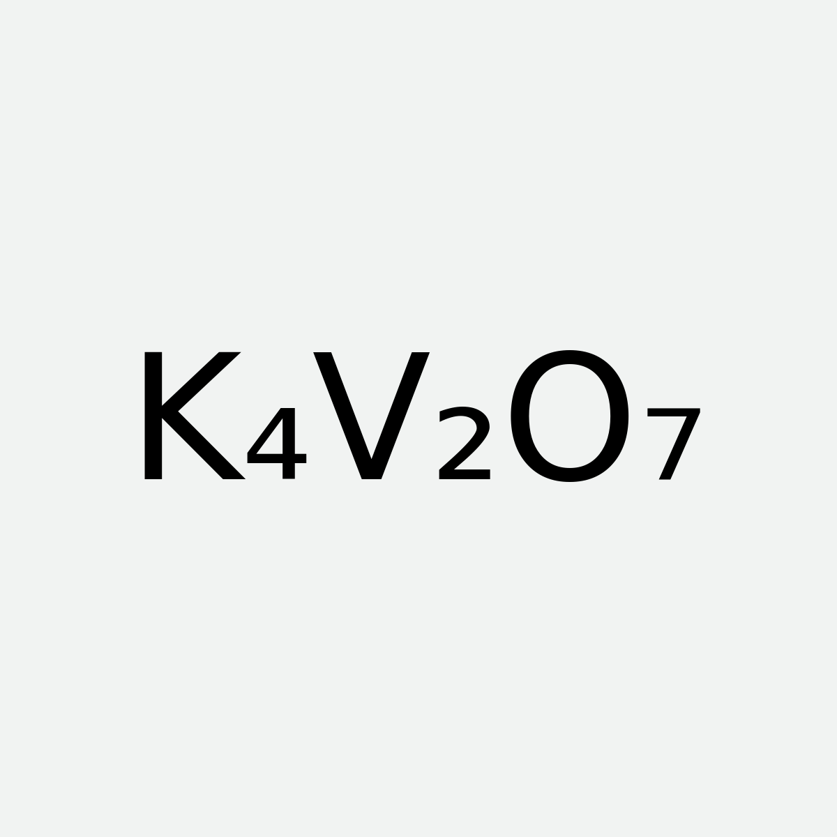 Potassium Pyrovanadate