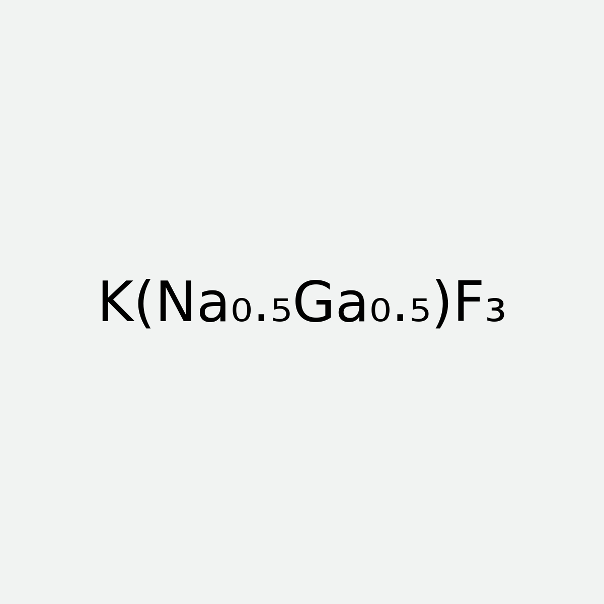 Potassium Sodium Gallium Fluoride