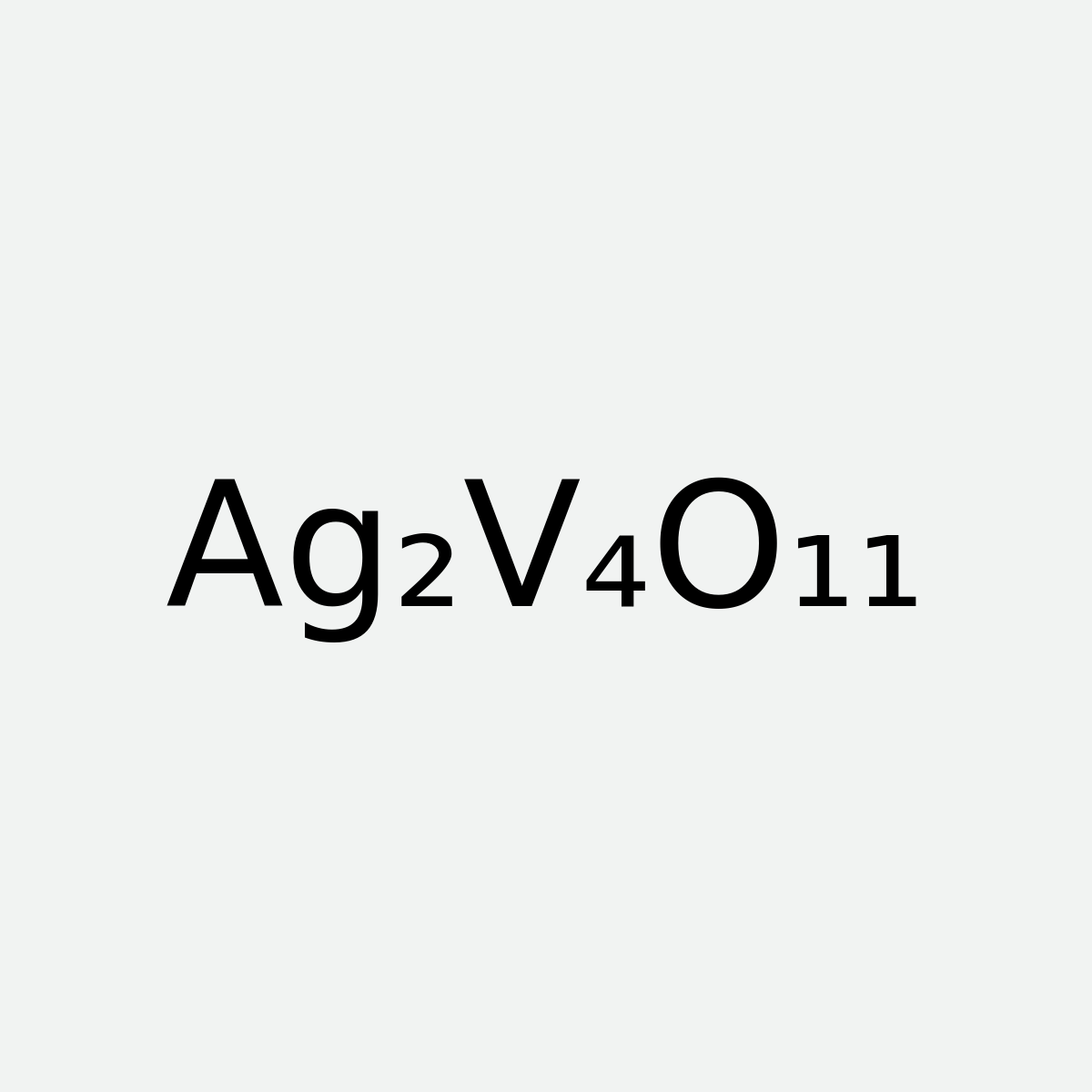 Silver Vanadium Oxide