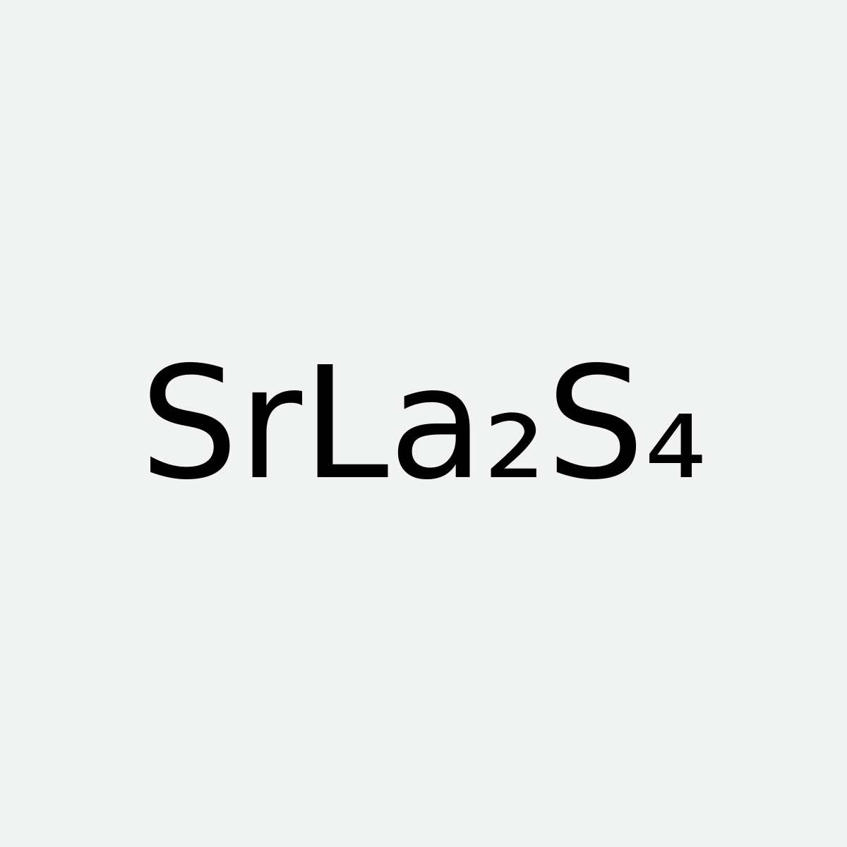Strontium Lanthanum Sulfide